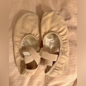 Capezio Canvas Ballet Slippers Light Pink